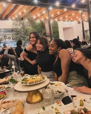 Yasmine Aker Instagram - Thank you everyone for the beautiful birthday wishes, messages and love 🤍🙏🏼 

Thank you to my beloved friends for celebrating with me, it was such a special night and I honestly had the best time I have had in a really long time 🤍

The last couple of years have been very difficult for me, and if I’m being honest, I have been battling with my ADHD and for the most part losing. It has been a very sad and overwhelming time and I have not been spared by the depression that so many of us have been experiencing. So I was beyond grateful to have been able to celebrate with loved ones and be reminded of the joy, community and connection. 

I’m so grateful to everyone who took photos and videos and shared them, it was a very meaningful birthday and I’m so happy I can keep the memories of the night frozen as photos. Thank you 🙏🏼🤍 there were so many great photos and I wish I could post so many more so I apologize if I didn’t post a photo of you here I genuinely love you all so much 🤍✨

Here is to another year filled with friendship, community, authentic connections and belonging. In loving gratitude, I give thanks. 

🥹🤍🙏🏼🫂✨
