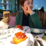 Yumi Stynes Instagram - Another day in paradise with the one person I really needed to cuddle and celebrate with today 🙏🏼😍, plus my favourite restaurant, a ferry ride⛴️ and glorious winter sunshine 🙌🏼