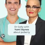 Yumi Stynes Instagram - 🎙️In Ep20 of @drgolly & the experts I sit down with @yumichild and Dr Melissa Kang (AKA Dolly Doctor) & talk about puberty and sex ed Do you remember learning about puberty and sex? What were those conversations like? For Yumi Stynes and Dr Melissa Kang discussions around puberty and sex were awkward and even unpleasant. They are now on a mission to transform this experience for today’s children. Sitting down with Dr Golly, Yumi and Dr. Kang talk about how different puberty is for kids today, and give tips on how we can open up the conversation with our own children. 🎧 via the @LiSTNRau app or search ‘Dr Golly & The Experts’ wherever you get your pods - LINK IN BIO #drgolly #sex #puberty #parentingpodcast #parenting #podcast #paediatrician #doctor