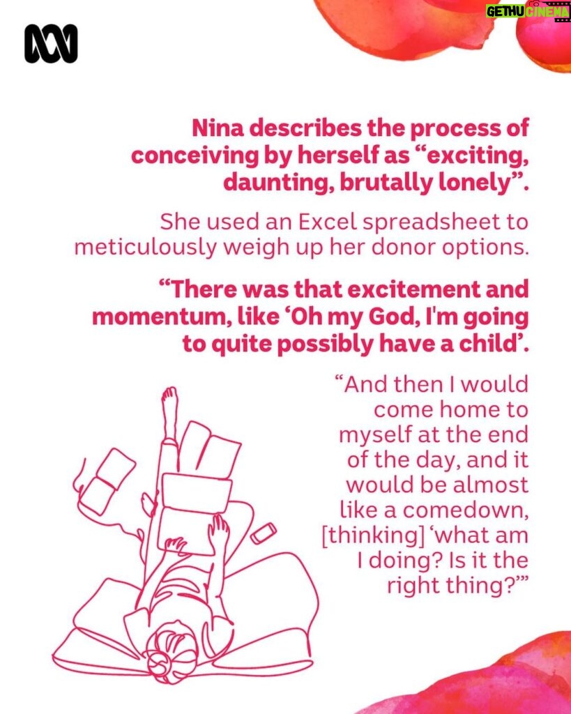 Yumi Stynes Instagram - ⚠️ TW: Mental health issues   What if you’re desperate to become a mother, but baby-making just hasn't happened for you?    On the ABC podcast, Ladies, We Need To Talk, Yumi Stynes meets women who have given the middle finger to the nuclear family and become solo mums, by choice.    Hear the full episode in the @abclisten app.    And if this raises any issues for you, reach out for help: 🔹 Lifeline on 13 11 14 🔹 Beyond Blue on 1300 22 46 36 🔹 Headspace on 1800 650 890 🔹 QLife on 1800 184 527   #Parenting #Family #Children #SoloParenting #IVF #Fertility #ABC #RN #LadiesWeNeedToTalk