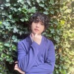 Yutaro Instagram - 『Love Will Tear Us Apart』 本日公開！舞台挨拶も行いました！久しぶりにみんなに会えて嬉しかったな〜☺️🫶🏻 全国順次公開なのでみんなの元にも届きますように。何卒！ 久しぶりに紫セットアップ着てみた、靴もお気に入りなのです。 北川蒼太役ゆうたろう
