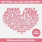 Yvonne Catterfeld Instagram - Teesy hat zu mehr Liebe aufgerufen, zu seinen Helden und euch. Wenn Teesy ruft, bin ich dabei: Er ist für mich ein Held. Wir brauchen dich @teesy, diesen Song, mehr Miteinander und mehr Liebe. Was für ein schönes Projekt…großes shoutout an alle 👌👏🎶🎤☺️
