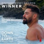 Zac Efron Instagram - Wow! Never expected this and so grateful. A HUGE thank you to #daytimeemmys @netflix and our small but powerful crew @zacdowntoearth who made this show what it is. And most of all, thank all of you for watching and enjoying D2E. This is for you. Get ready for the next adventure it’s going to be a good one. Love u guys ❤️🙏🏼