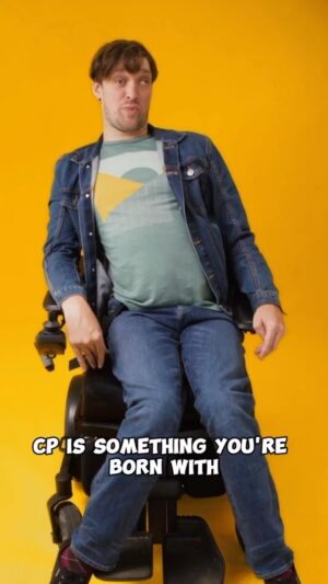 Zach Anner Instagram - We asked @zach.anner if cerebral palsy is something you could catch. Here’s what he had to say (spoiler alert: it’s not). 

To learn more about how you can advocate for cerebral palsy research funding visit https://www.gogreen4cp.org.