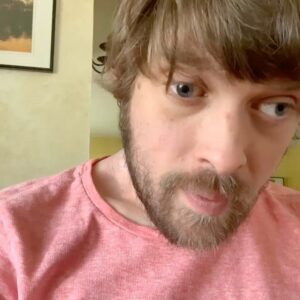 Zach Anner Instagram - Today is Global Accessibility Awareness Day and @airbnbexperiences celebrated by launching 40 Online Experiences celebrating accessibility! This isn't a sponsored post –– I just think what they're doing is super cool. Gonna get my shark selfie stick ready! 🦈 
#airbnbexperiences  #accessibility  #gaad