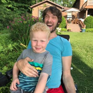 Zach Anner Instagram - We’ve come along way! #FamilyPicnic #Buffalo #Summer #DroppingBabies