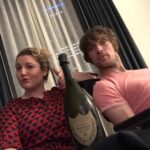 Zach Anner Instagram – Someday I’ll have to tell you the story of how @gilliangrassie got us a free bottle of @domperignonofficial in #KansasCity , but right now we’re just gonna drink it. 🥂🍾 #champagne #adventures Kansas City, Missouri