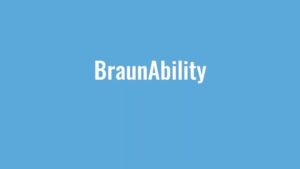 Zach Anner Instagram - @BraunAbility thinks it's important for you not to park in those blue stripey lines next to accessible spaces. But I've got plenty of other options! 
How would you handle this situation? 
#DriveForInclusion #Sponsored