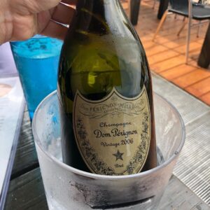 Zach Anner Instagram - Someday I’ll have to tell you the story of how @gilliangrassie got us a free bottle of @domperignonofficial in #KansasCity , but right now we’re just gonna drink it. 🥂🍾 #champagne #adventures