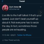 Zach Anner Instagram – I’m sure someone needs to hear this today…