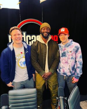 Zach Gilford Instagram - Such a pleasure to sit down with @aldis_hodge after over 10 years and talk about what #fridaynightlights means to him.