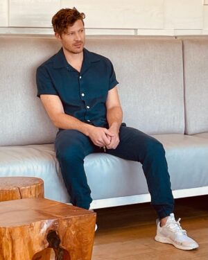 Zach Gilford Instagram - A little BTS sneak peak from my @wingmanmagazine photo shoot out in December