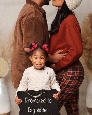 Zakiyah Everette Instagram - Extra thankful this year 🍁🤎🤰🏽#thanfulforfamily #thankfulformybabies #thankfulforlove #happythanksgivng #2023baby