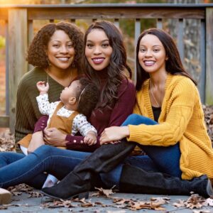Zakiyah Everette Instagram - Thankful for these ladies 🍁🍂 #thanksgiving2020