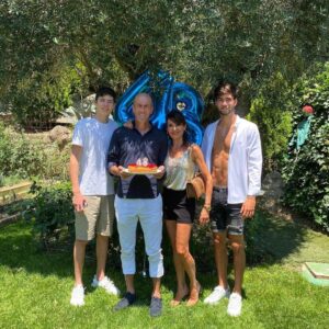 Zinédine Zidane Instagram - 🎂❤️ miss you Enzo and Luca