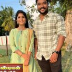 sathya sai krishnan Instagram - Kumaravel🔥 Arasi👸🏼 Pandian stores 2❤️❤️ Kumaravel Costumes by @trends_and_fashion17 T nagar #sakthikpychampions4 #sakthiactor #sakthivijaytv #sakthipandianstore2 #kumaravelpandianstores2 #Velsfamilypandianstores2 #vijaytelevision #venusinfotainment