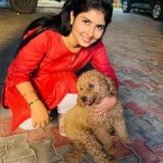 sathya sai krishnan Instagram - Meet my new friend❤️ #instagood #new #reelsvideo #trending #viralvideos #trendingsongs #viral #like #ps2 #pandianstores #pandianstoresserial #arasi #life #artist Chennai, India