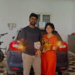 sathya sai krishnan Instagram - 🧿Happy diwali to all❤️ #diwali #lights #happy #family #diwali💥 #enjoy #life #pandianstores #ps2 #Arasi #vijaytelevision #vijaytv #hotstar #insta #likes #likesforlike #picoftheday