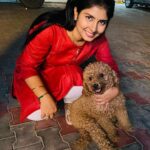 sathya sai krishnan Instagram - Meet my new friend❤️ #instagood #new #reelsvideo #trending #viralvideos #trendingsongs #viral #like #ps2 #pandianstores #pandianstoresserial #arasi #life #artist Chennai, India