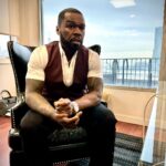 50 Cent Instagram - Let’s get the day going, let’s go ! Time to get some work done. GLG🚦GreenLightGang vibes @bransoncognac @lecheminduroi