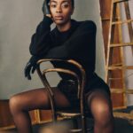 AJ Odudu Instagram - With megawatt glamour and a million-dollar smile, @AJOdudu is the new queen of reality TV – with the backstory to match. “Someone asked me once what it was like being a Black female coming up in the industry,” she tells @KerryMcDermott in the February 2024 issue of @BritishVogue. “I was like, ‘Oh my gosh, being Black was not even the hardest thing.’” Click the link in bio to read the interview, and see the full story in the new issue, on newsstands now. #AJOdudu photographed by @BenWellerStudio and styled by @Jessica_Gerardi, with hair by @Am_Stagrams, make-up by @BeccaWordingham, nails by @TrishLomax, set design by @JoshStovell and production by @_The.Curated.