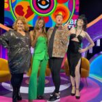 AJ Odudu Instagram - Green light! 💚 Jumpsuit is @karenmillen and I was Late & Live in it last night. 🥰✨ @BBUK @itvxofficial #BBUK The Big Brother House