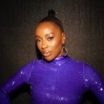 AJ Odudu Instagram - Serving Tinky Winky realness. 💜✨ Catch me tonight at 10 on ITV2 for @bbuk Late & Live. ✨ #BBUK The Big Brother House