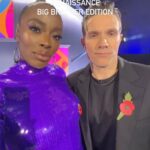AJ Odudu Instagram - Serving Tinky Winky realness. 💜✨ Catch me tonight at 10 on ITV2 for @bbuk Late & Live. ✨ #BBUK The Big Brother House