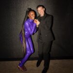 AJ Odudu Instagram - Another Big Brother eviction night done with my Will Best-ie. 💃🏿🕺🏻✨ . @iamwillbest #BBUK 💕 The Big Brother House