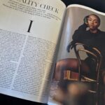 AJ Odudu Instagram - Can’t believe the word “Slay-J” has been immortalised in British Vogue forever and that what my mum says, goes. 👑🇳🇬✨ . Thanks for a beautiful interview @kerrymcdermott & a glorious shoot @benwellerstudio 🥰 Special thanks to @edward_enninful @gileshatterslay & @oemarks ✨ . The February issue of @britishvogue featuring my full interview is out now. 👊🏿💥 London, United Kingdom