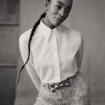 AJ Odudu Instagram - With megawatt glamour and a million-dollar smile, @AJOdudu is the new queen of reality TV – with the backstory to match. “Someone asked me once what it was like being a Black female coming up in the industry,” she tells @KerryMcDermott in the February 2024 issue of @BritishVogue. “I was like, ‘Oh my gosh, being Black was not even the hardest thing.’” Click the link in bio to read the interview, and see the full story in the new issue, on newsstands now. #AJOdudu photographed by @BenWellerStudio and styled by @Jessica_Gerardi, with hair by @Am_Stagrams, make-up by @BeccaWordingham, nails by @TrishLomax, set design by @JoshStovell and production by @_The.Curated.