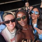 AJ Odudu Instagram - Things I forgot to post - Sun, sand & stunning people. 😎✨ London, United Kingdom
