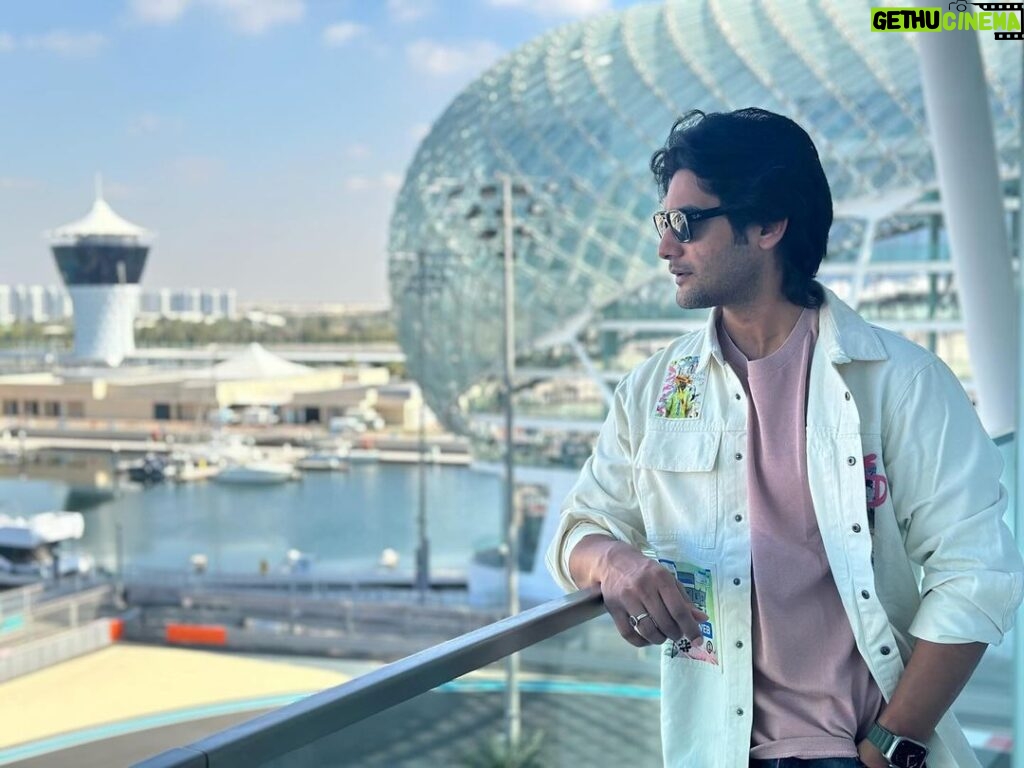 Aadi Saikumar Instagram - Larger than life views of Arena @wabudhabi