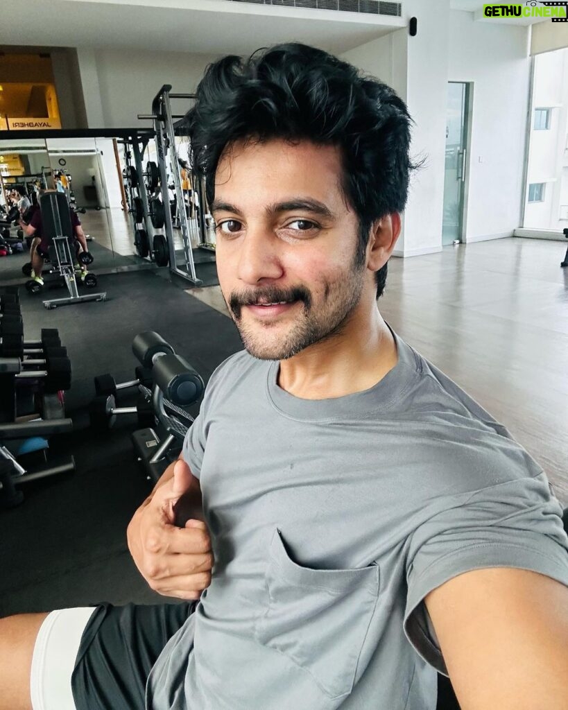 Aadi Saikumar Instagram - session done ✅😀