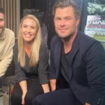 Abby Coleman Instagram - A Brilliant Movie and a Brilliant Thor @chrishemsworth #thorloveandthunder @marvel