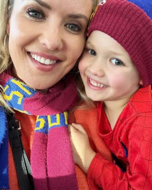 Abby Coleman Instagram - And just like that Koa bear is 5! We thought we knew what suborn was until you came along but our smart beautiful boy we couldn’t love you anymore than we do.  May your year of being 5 be filled with all your favourite things- wrestling with your brothers, running races, football, swimming, tennis, basketball and cricket and lots of your best hugs and funny sense of humour. We love you 🥰