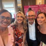 Abby Coleman Instagram - Another amazing event by @smallsteps4hannah for #IWD2023 It’s an honour to support people who are truely making a difference to the DV narrative in Australia. A pleasure to MC together with the powerhouse @margaux_parker…. Not so happy to stand next to the beautifully tall latest ambassador in the last pic!!…. I’m getting platforms next time @lululemans Love you @suzzie61 @greyclarke @fortunasocarrie @_tish_byram Cloudland