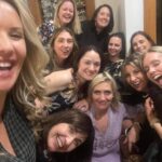 Abby Coleman Instagram - The greatest of nights with friends for life and even worth the delayed and cancelled flights! #schoolfriends