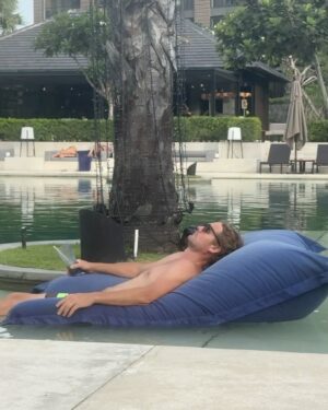 Abby Coleman Instagram - A little Bali adventure for our wedding anniversary. There is no one in the world I would rather annoy me for eternity than you @seedsman17 Hope you feel the same way! Love you Scotty too Hotty