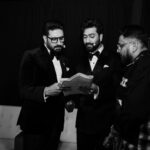 Abhishek Bachchan Instagram – A bit of a #photodump from scenes from the backstage of the IIFA awards 2023 in Abu Dhabi. Captured beautifully by my friend @khamkhaphotoartist 
Hope you enjoyed the show. Big thank you to my Wizcraft family for putting together a memorable event. A super writing squad @rumifiedritika @abbasdalal and the rest of the gang. @nikitajaisinghani for making me look the part. To the many shots of espresso for keeping me going and last but certainly not the least to my brother @vickykaushal09 for being such a cool, dignified, fun, sporting and general ace of a co-host. I’d do this dance with you anytime again, veeré!