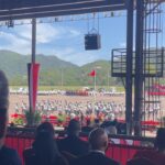 Aché Abrahams Instagram - Yesterday I got to celebrate Independence Day at the Independence Day parade🥳🇹🇹. I got the incredible opportunity to speak to our Prime minister, Dr the Honourable Keith Rowley, Madame Sharon Rowley, as well as Her Excellency Candace A Bond, the high commissioner of Japan, Jamaica and many other phenomenal people who are truly making an impact! I shared about my excitement to represent our beautiful islands in India later this year for @missworld and my passion to make a difference in the mental health arena. It’s always beautiful when our country comes together to celebrate. You feel the energy in the air🥰. T&T is truly unique with rich history, happy people and countless stories to share with this world. Thank you so much @trinidadgenie for having me as your guest🙏🏽 I had a blast. Hope you all had a Happy Independence Day! 🙏🏽❤️ #missworld #beautywithapurpose #roadtomissworld #InvisibleScarsProject #missworldtrinidadandtobago