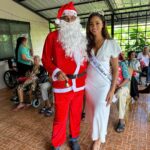 Aché Abrahams Instagram - Got to spend my day today spreading some Christmas cheer at V’s resting home for the elderly❤️. I absolutely enjoyed listening to their stories, getting to know them and singing Christmas songs together. It’s easy around this jolly time to forget that there are some people out there who aren’t so jolly. I always advocate for the importance of mental health and that includes for our vulnerable elders as well. Please remember to check in with your grandparents or even the elderly neighbour who may be spending Christmas alone. It was such a great pleasure to make these beautiful people smile today and I’ll be checking in with them again in the new year 🥰