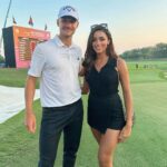 Aché Abrahams Instagram - Had the pleasure of watching the @dpworldtour golf finals live⛳️🏌🏽‍♀️ Congratulations to the champ @nicolaihoejgaard so well deserved!! I have to say, his speech after winning really moved me as it resonates with me deeply, “I did this for my family.” All your hard work behind the scenes and your love for family led you exactly where you deserve to be! 🙏🏽 congratulations 🏆 #dpworldtour #dpworld