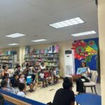 Aché Abrahams Instagram - Today I read ‘the ugly duckling’ story for the children at Mohammed’s bookstore 🦆❤️. This book was one of my favourites growing up and is such a good read for children because it instills principles of embracing our differences, loving ourselves, being proud of our uniqueness and being kind to others even if they look or act differently than we do. Of course I also used this opportunity to speak to them about mental health and standing up against bullying. It’s always a pleasure to spend my day with the children so thank you so much @mohammedsbookstore for having me for Story time Saturday 📚❤️