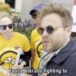 Adam Conover Instagram - Solidarity with @musicneedssupervision members in their fight for unionization, and thanks for your support in the writers strike #WGAStrong #MusicSupervisorEquity