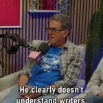 Adam Conover Instagram - New Factually out now! Strikes don't end because we love our jobs; they end with a FAIR DEAL #WGAStrong