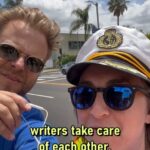 Adam Conover Instagram - Do YOU know what a strike captain does? @m_nussbaum gives us the lowdown, straight from the picket line! #WGAStrong