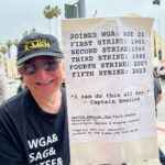 Adam Conover Instagram - Scenes from last week’s picketing. So inspiring to have so many workers from other unions (@animationguild! @iatse!) and local businesses giving us support. ❤️🪧❤️