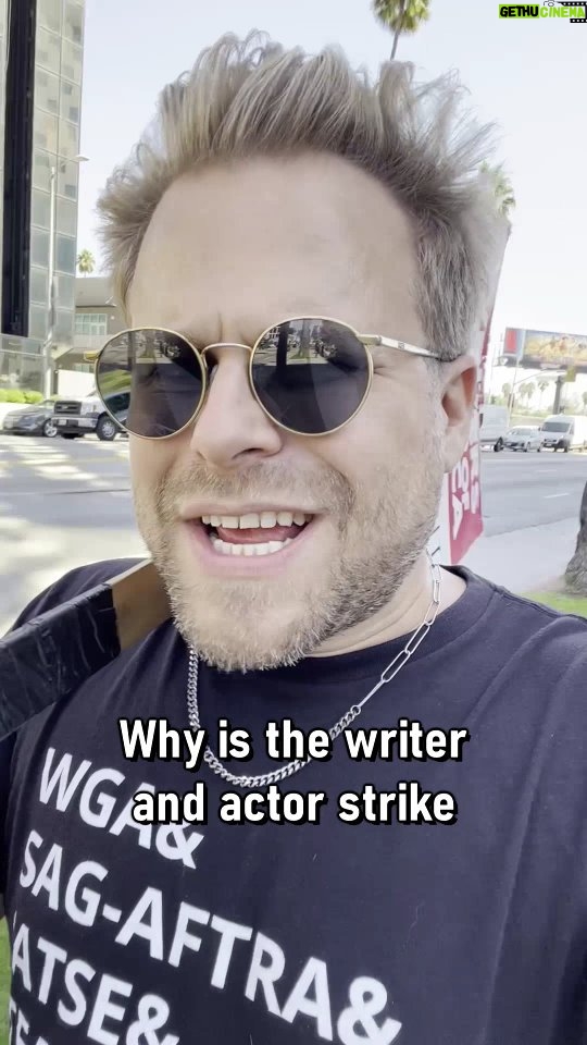Adam Conover Instagram - Why won't the studios just make a deal with the writers and actors already? We know they can afford it.
