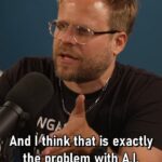 Adam Conover Instagram – AI technology is not the problem here. Thanks to the folks at @podsaveamerica for having me on Offline earlier this week!